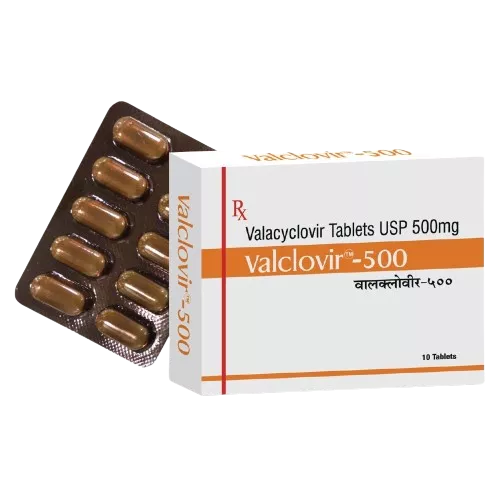 Valacyclovir Tablets USP 500mg