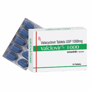 Valacyclovir Tablets USP 1000mg