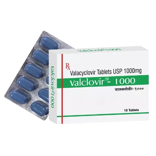 Valacyclovir Tablets USP 1000mg