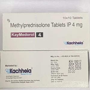 Kaymedorol 4 mg (Methylprednisolone)
