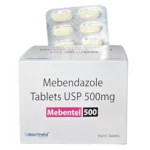 Product image for Mebendazole 500 mg