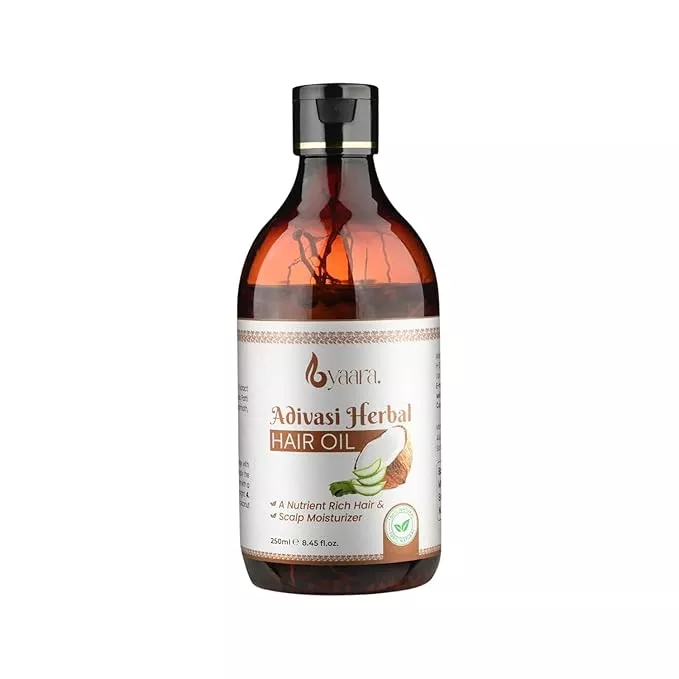 Adivasi Herbal Hair Oil, 250 ml, For Hair Growth and Strength, Deep Nourishment, Reduces Hair Fall