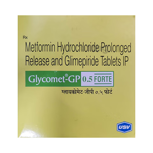 Glimepiride 0.5 mg + Metformin 1000 mg