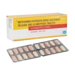 Product image for Glimepiride 2 mg+ Metformin 1000 mg