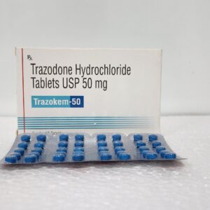 Trazodone hydrochloride USP 50 mg tablets