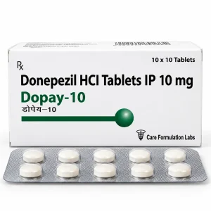 Dopay-10 Donepezil Tablets Product Shot