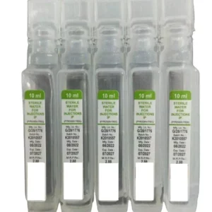 Sterile water injection