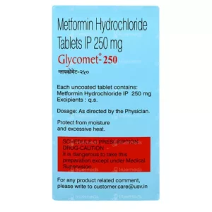 Metformin Hydrochloride 250 mg