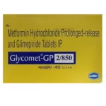 Product image for Glimepiride 2 mg+ Metformin 850 mg