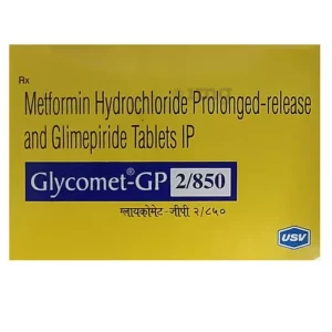 Glimepiride 2 mg+ Metformin 850 mg