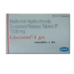 Product image for Metformin Hydrochloride 1000 mg