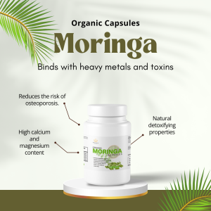 Organic Moringa Capsules (90cap)