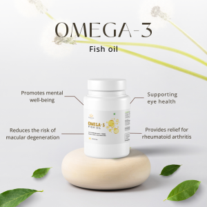 Omega - 3 Fish Oil Capsules (60 cap)