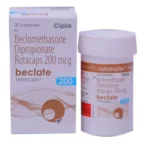 Product image for Beclate Rotacaps 200 mcg